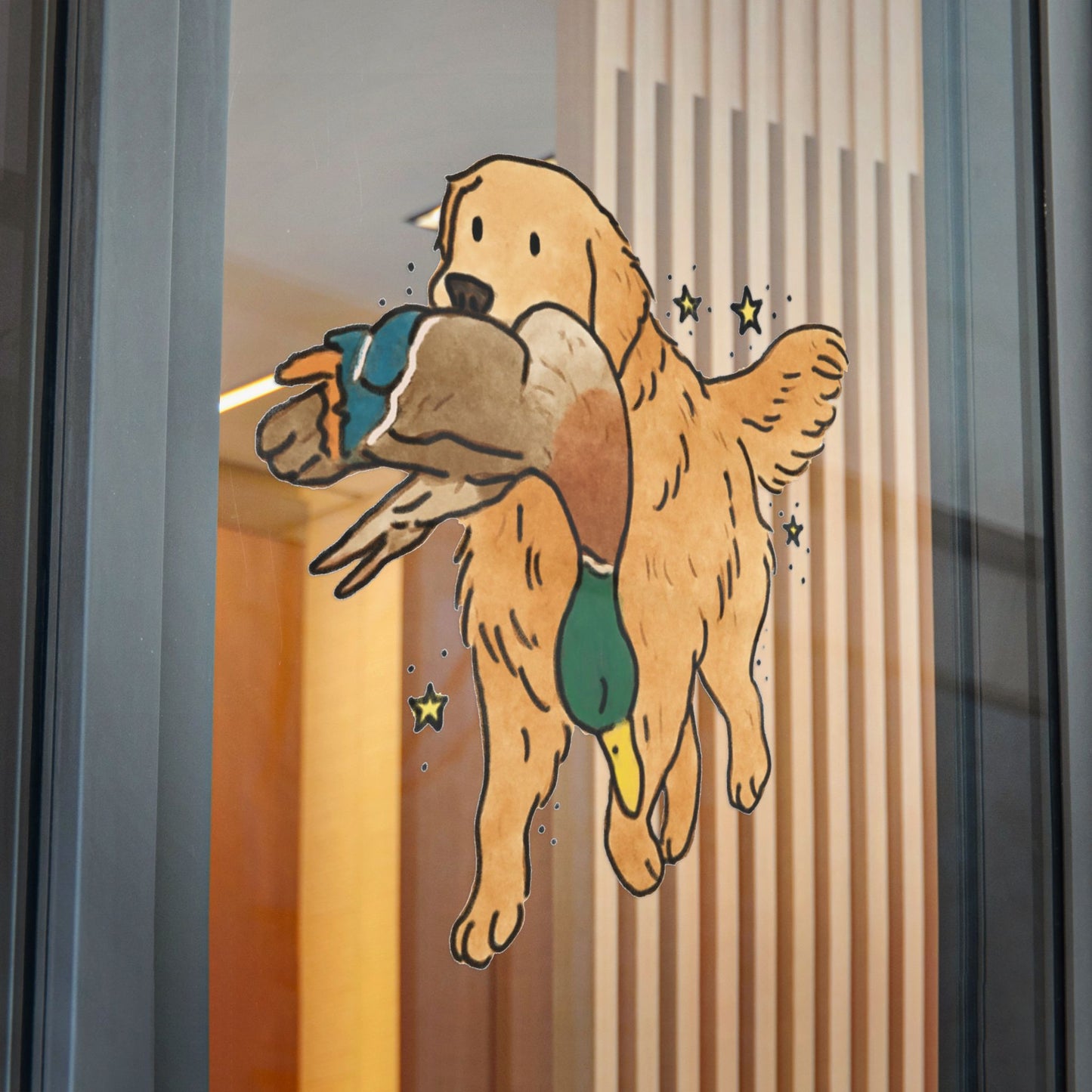 PermaDecal (indoor/outdoor) Golden Retriever