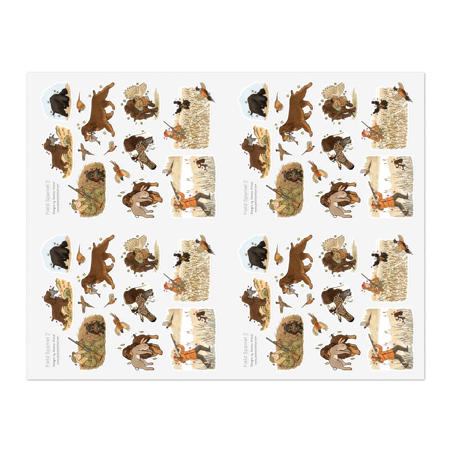Jumbo Sticker Sheet (4 sheets in 1)