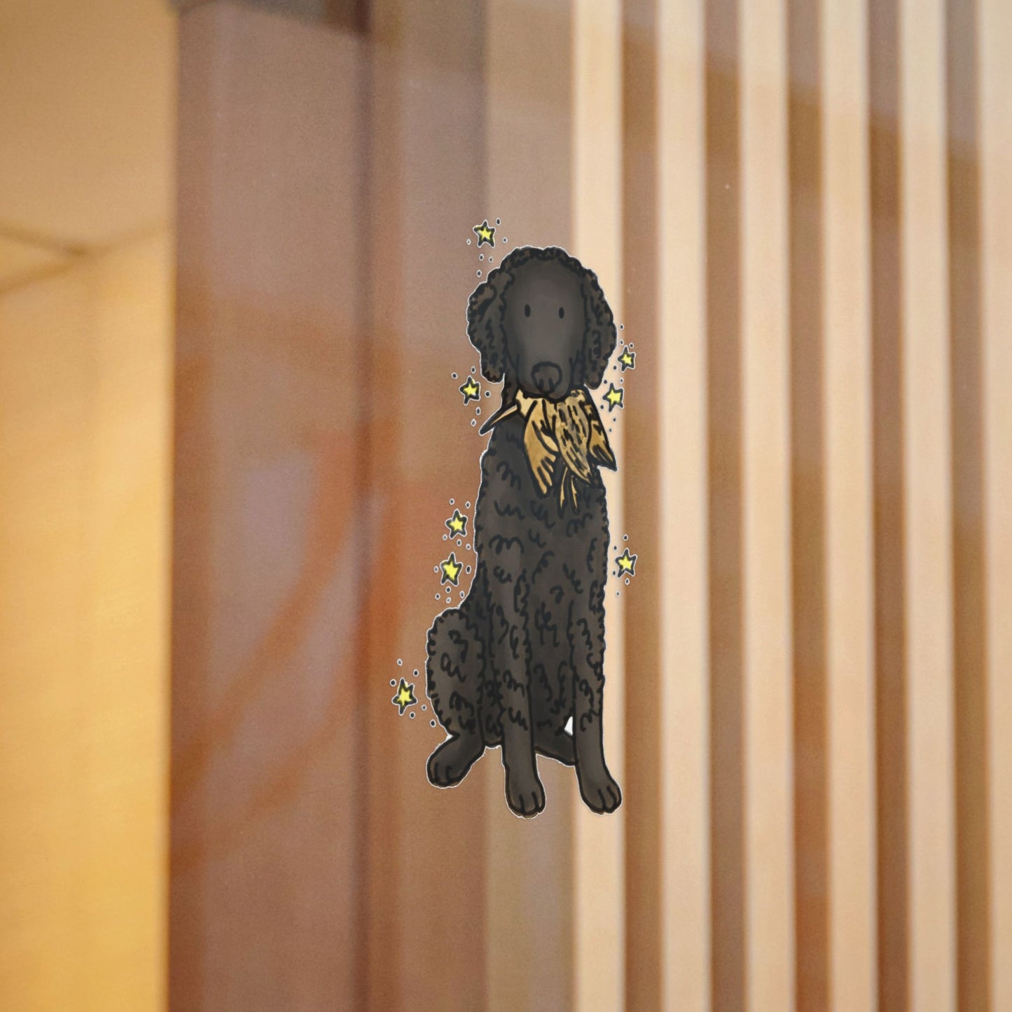 PermaDecal (indoor/outdoor) Curly-Coated Retriever