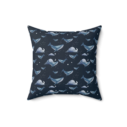 Spun Polyester Square Pillow