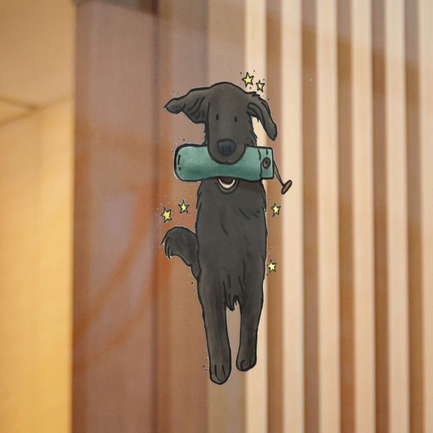 PermaDecal (indoor/outdoor) Flat-Coated Retriever