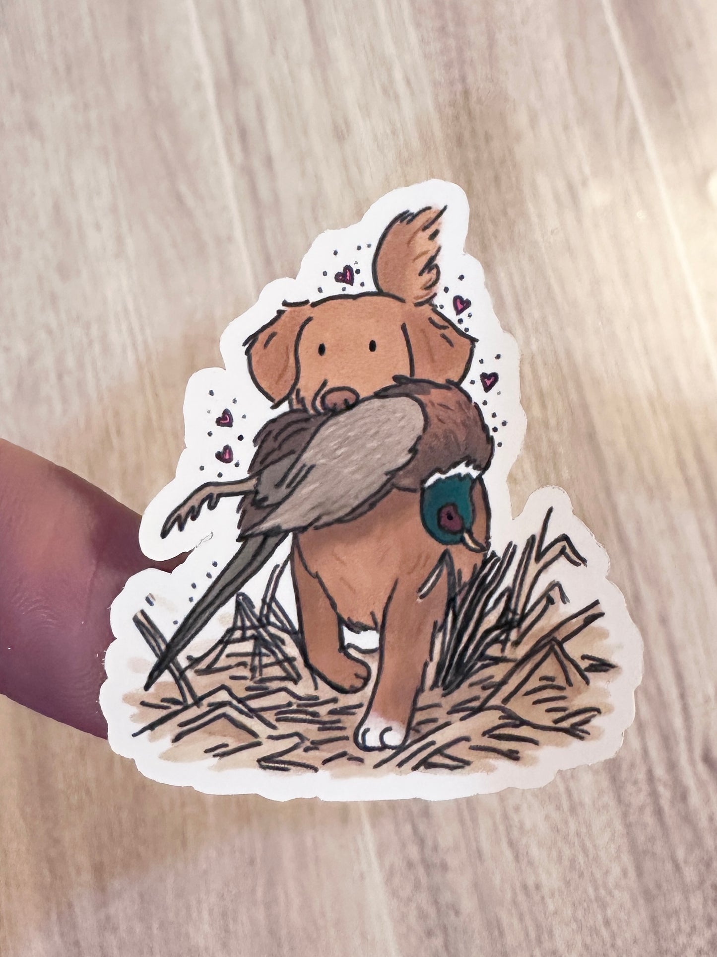 Toller Hunt Sticker Sheet Set (2 sheets)