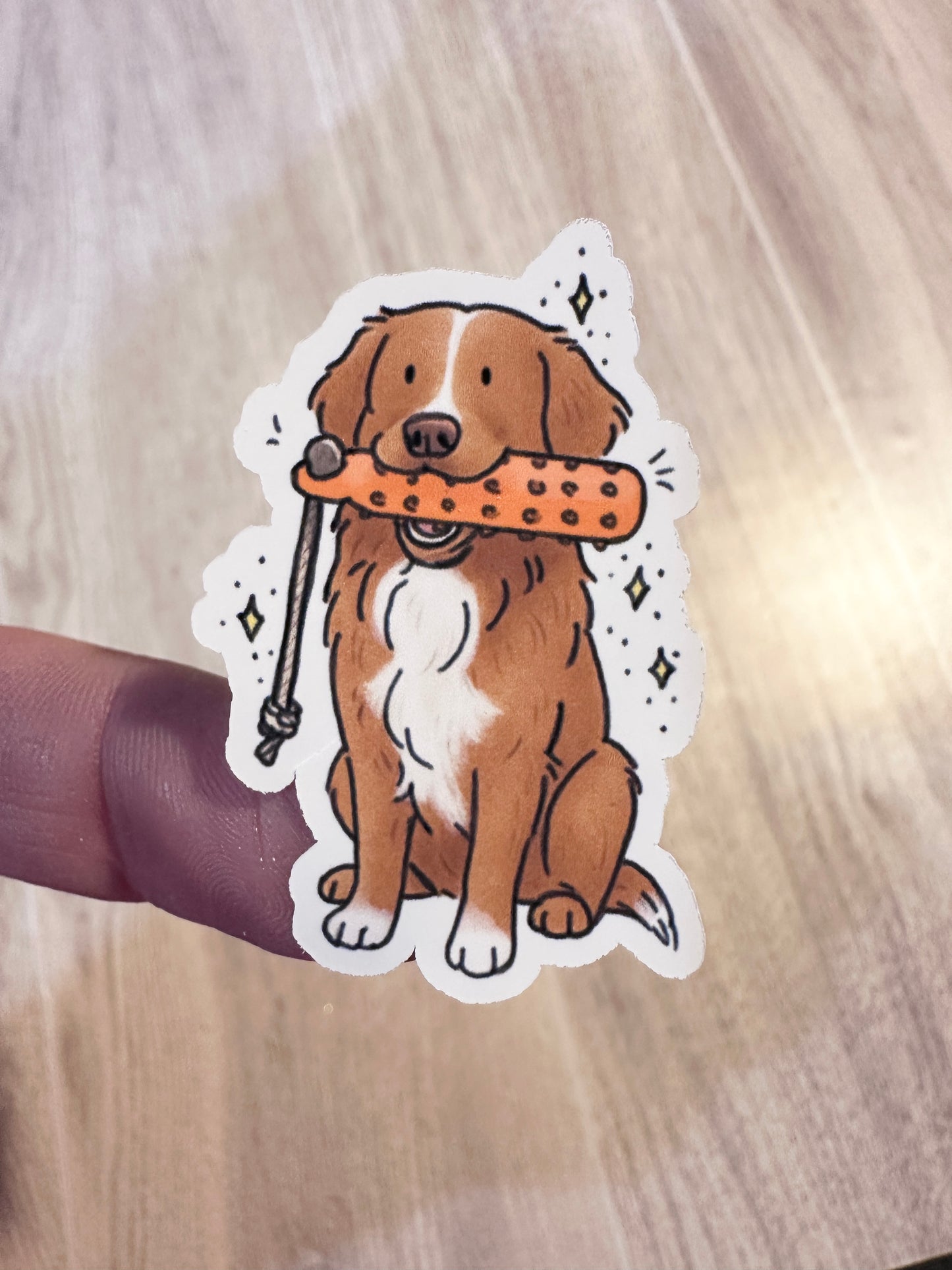 Toller Hunt Sticker Sheet Set (2 sheets)