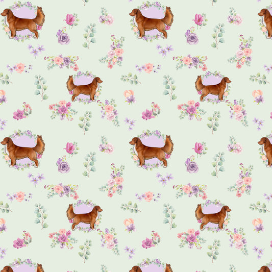 Nova Scotia Duck Tolling Retriever Fabric Print-1