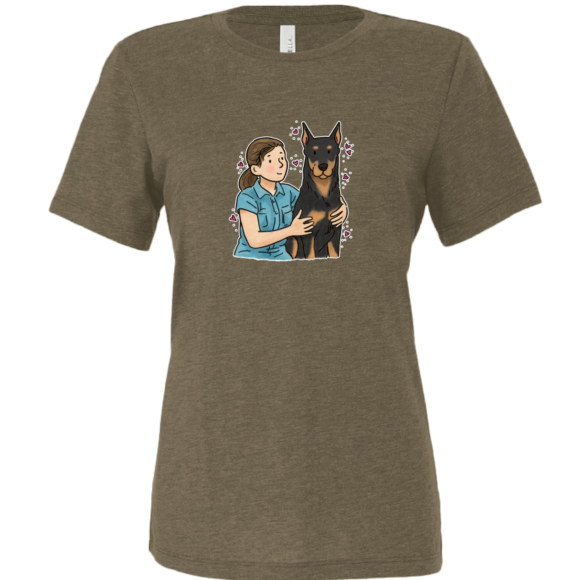 OLIVE TRIBLEND - FRONT