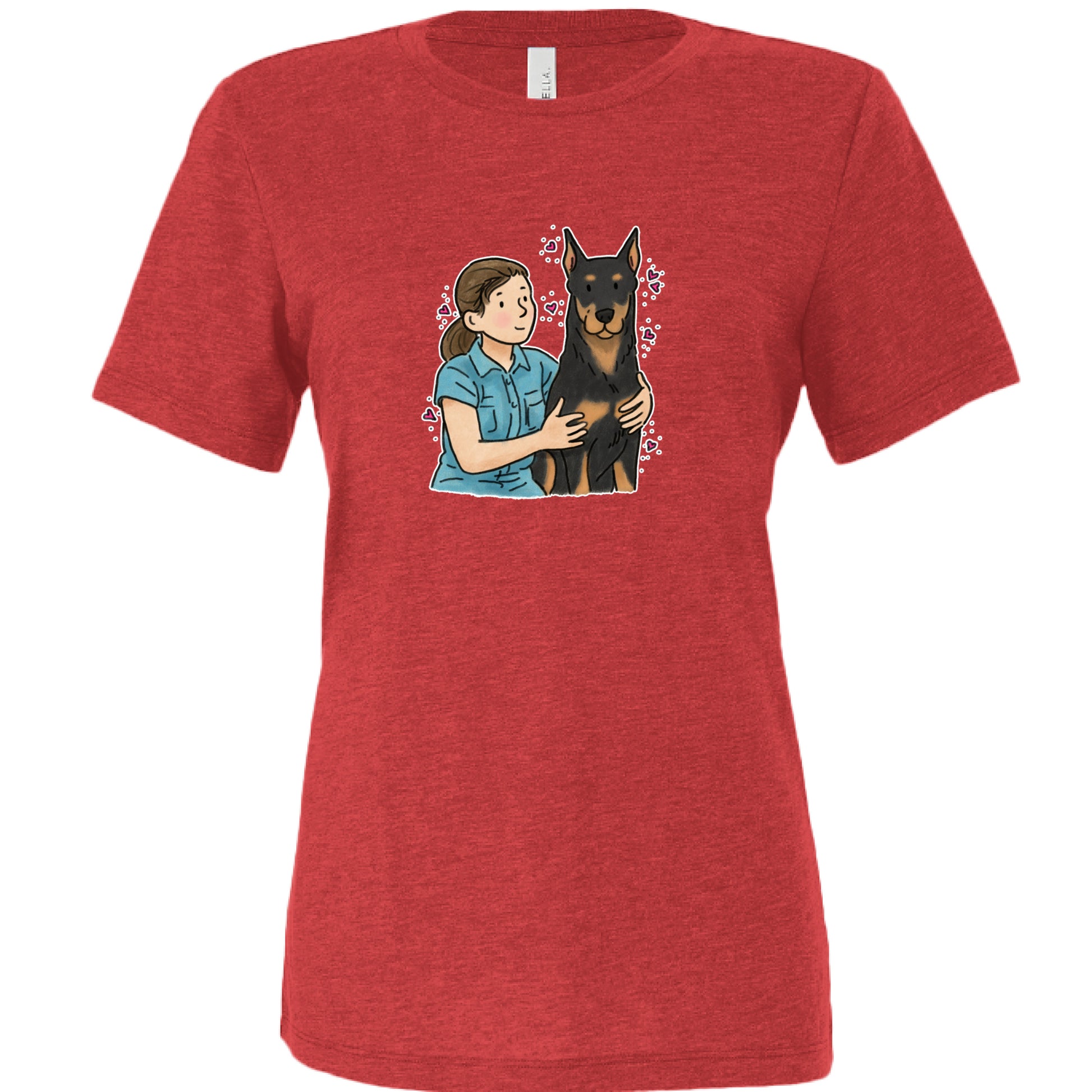 RED TRIBLEND - FRONT