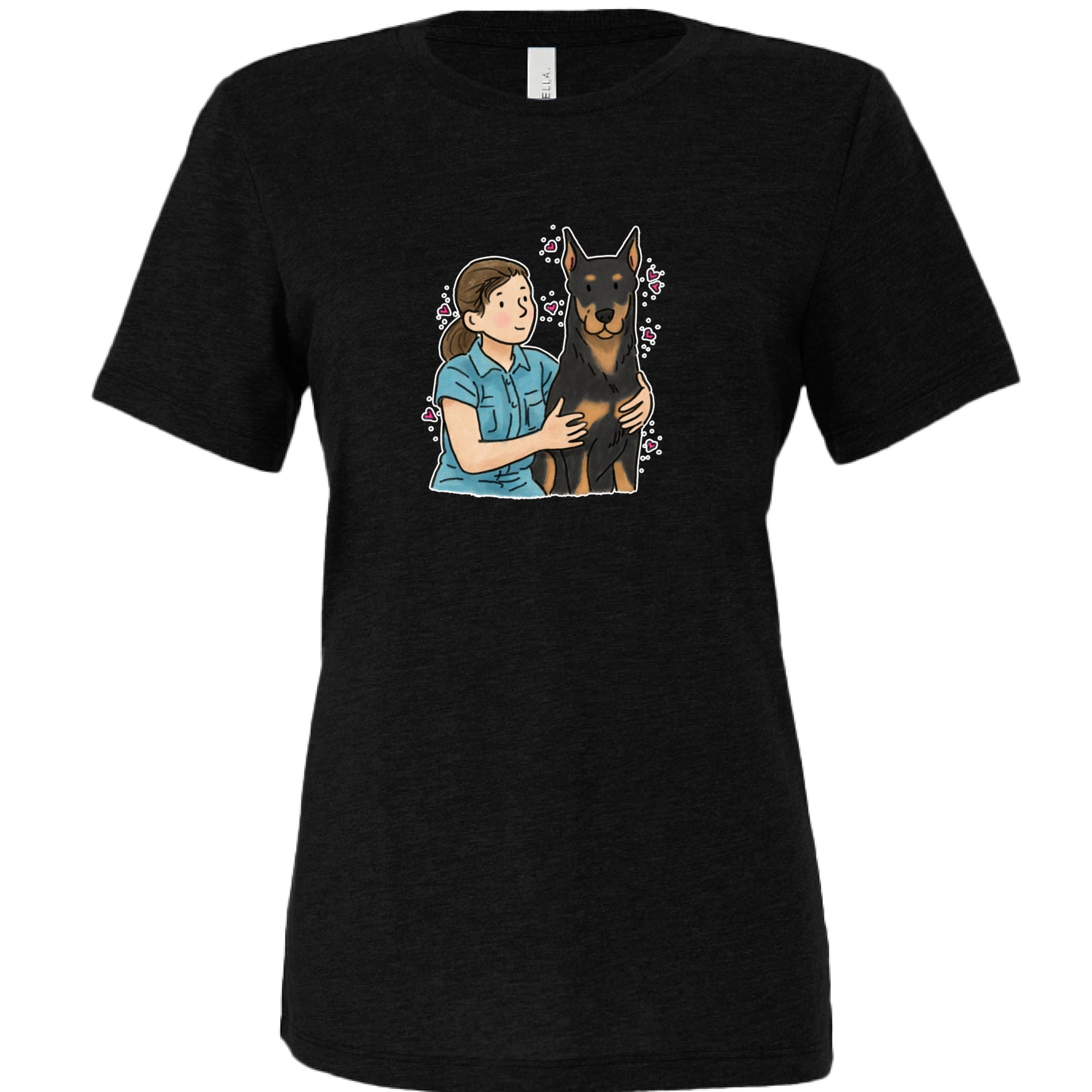 SOLID BLK TRIBLEND - FRONT