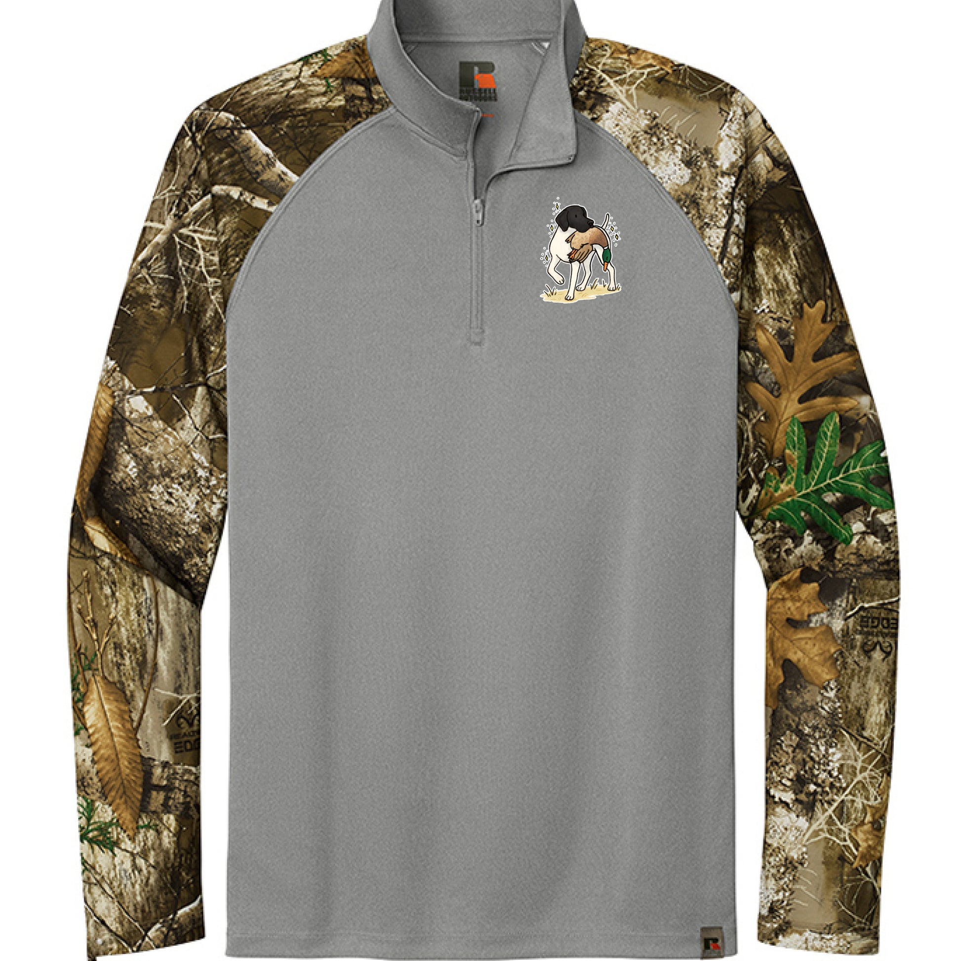 Grey Concrete Heather/ Realtree Edge - FRONT