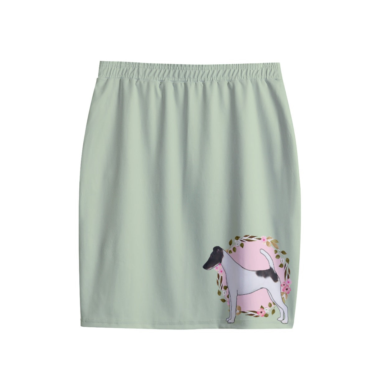 All-Over Print Women's Short Pencil Skirt