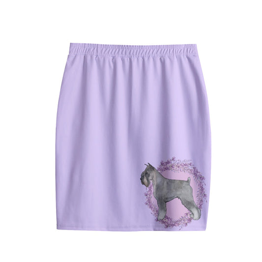 All-Over Print Women's Short Pencil Skirt