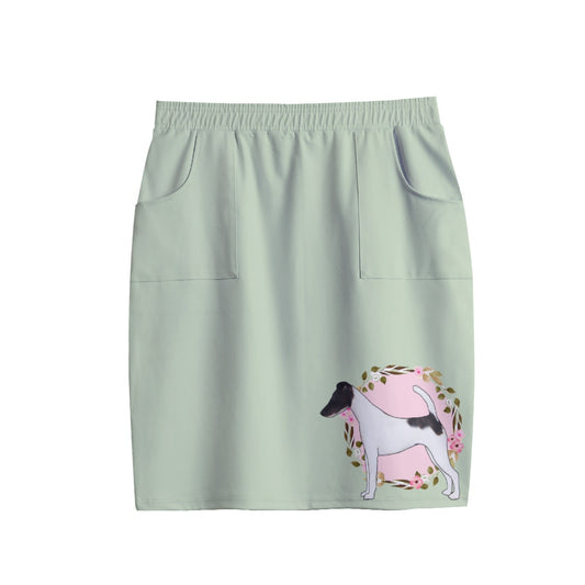 All-Over Print Women's Short Pencil Skirt