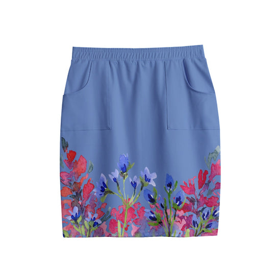 All-Over Print Women's short Pencil Skirt