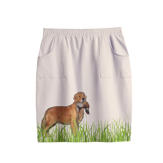 All-Over Print Women's short Pencil Skirt