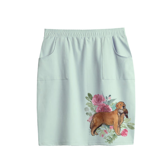 All-Over Print Women's short Pencil Skirt