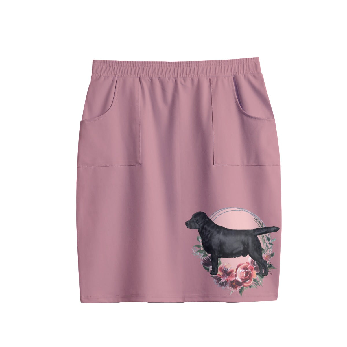 All-Over Print Women's Short Pencil Skirt