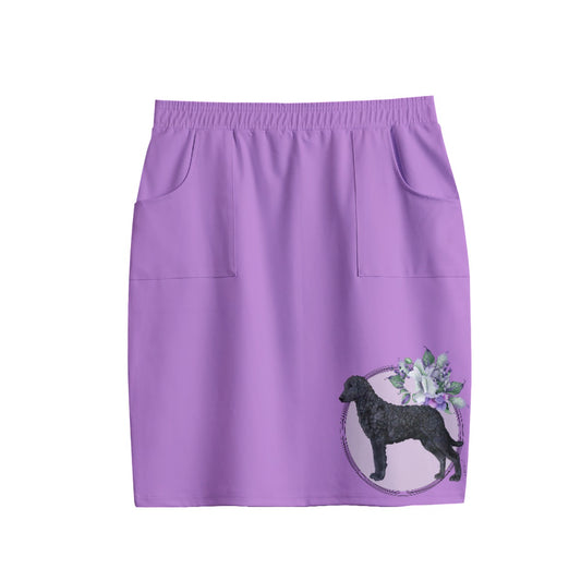 All-Over Print Women's Short Pencil Skirt