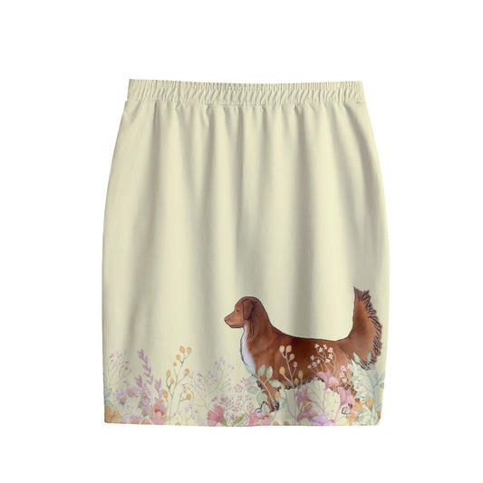 All-Over Print Women's short Pencil Skirt