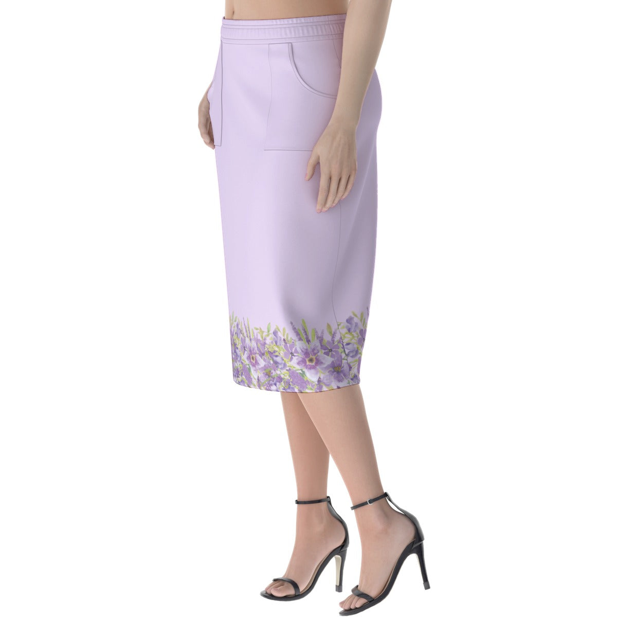 All-Over Print Women's Long Hip Skirt