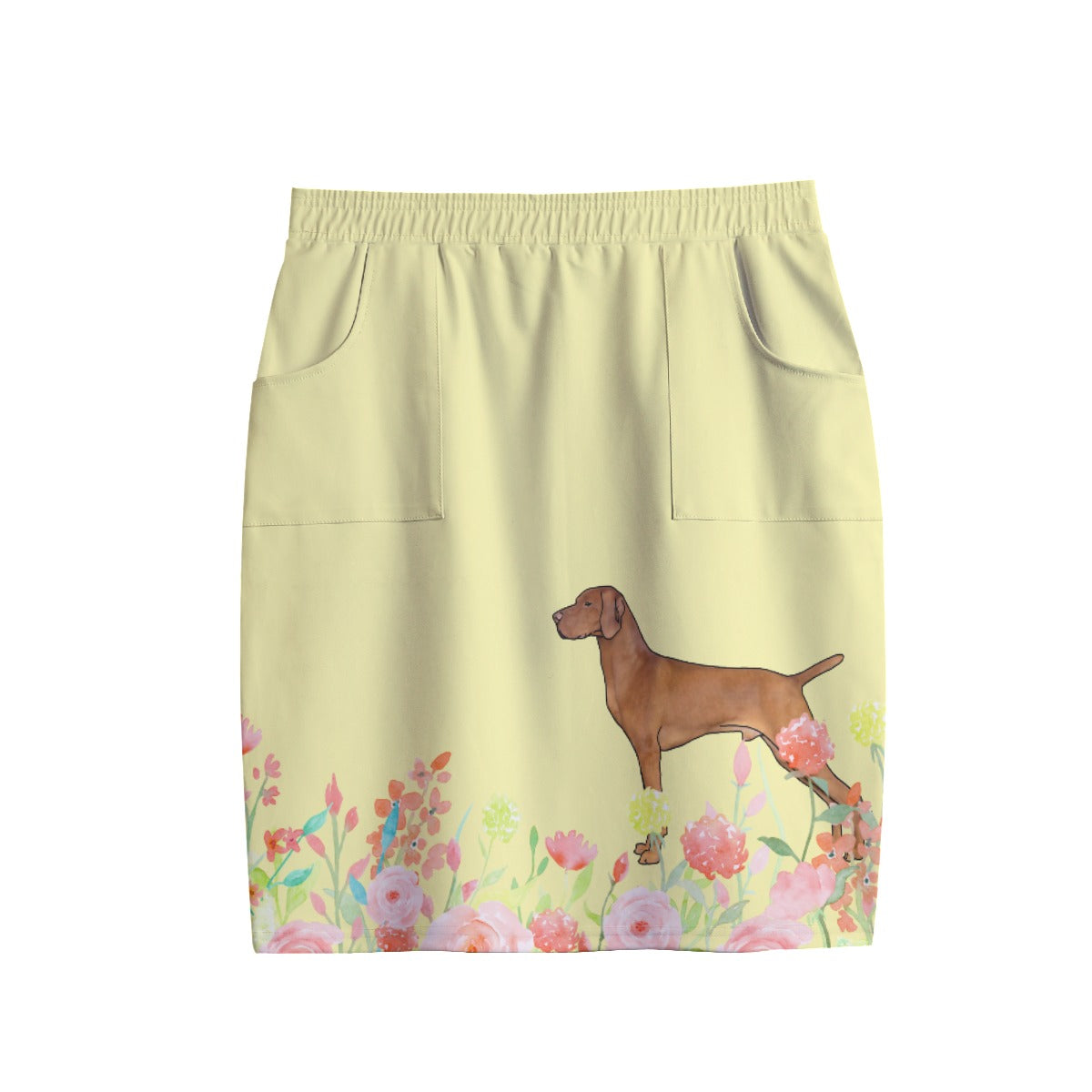 All-Over Print Women's short Pencil Skirt