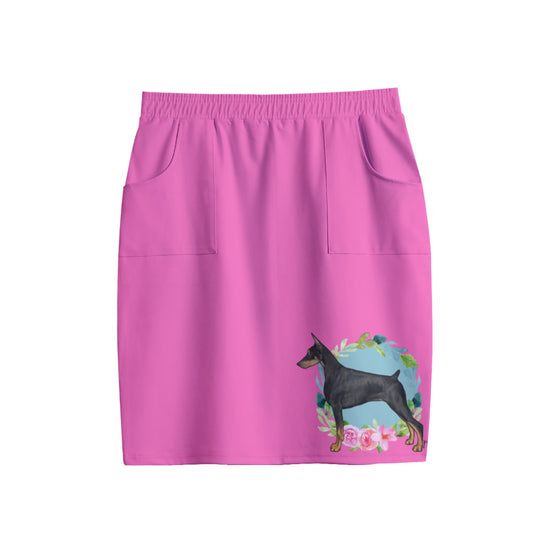 All-Over Print Women's Short Pencil Skirt