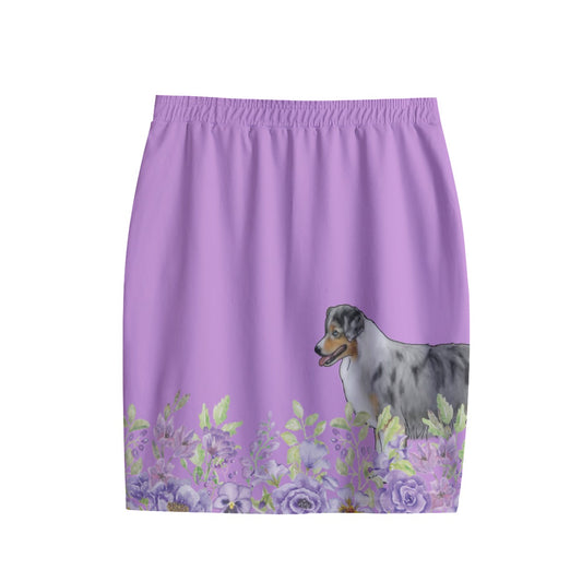 All-Over Print Women's Short Pencil Skirt