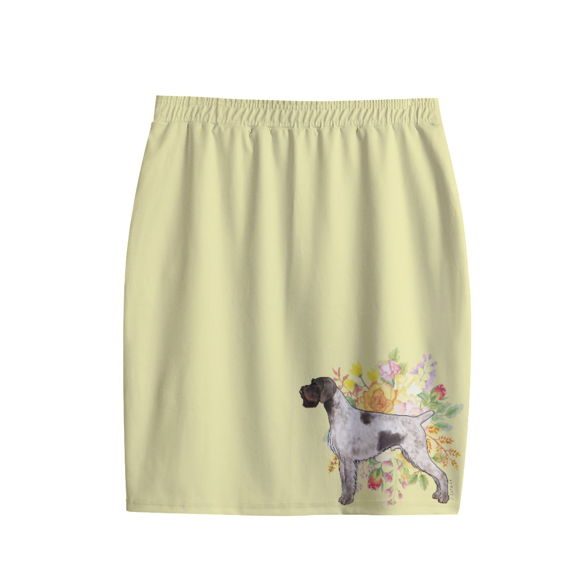 All-Over Print Women's Short Pencil Skirt