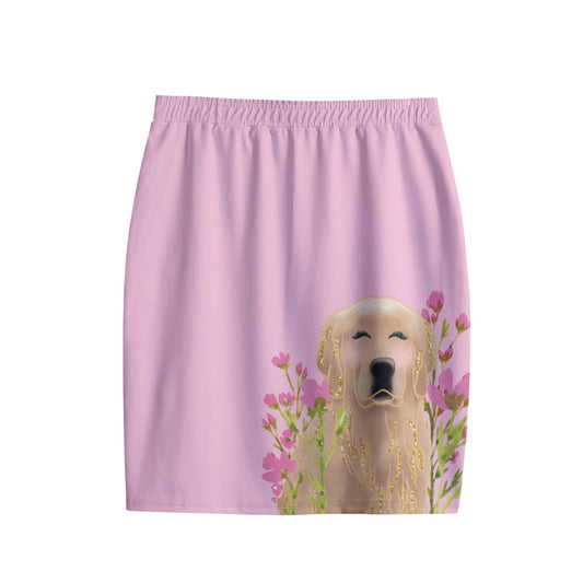 All-Over Print Women's short Pencil Skirt